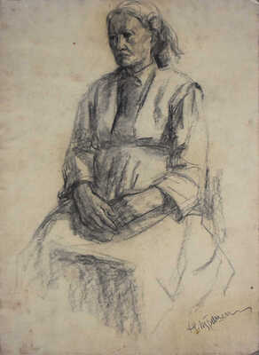 Трошин Николай Степанович. Портрет крестьянки